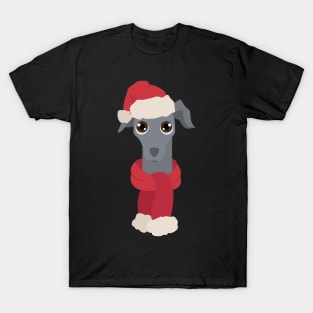 Italian Greyhound Christmas Dog T-Shirt